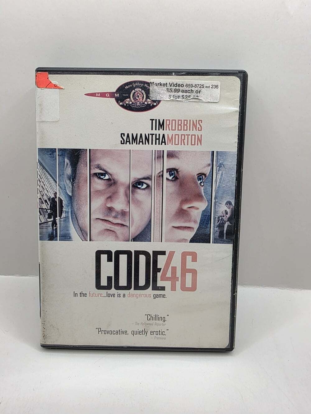 Code 46 (DVD, 2004) Tim Robbins, Samantha Morton - Sci-Fi Romance Thriller MGM
